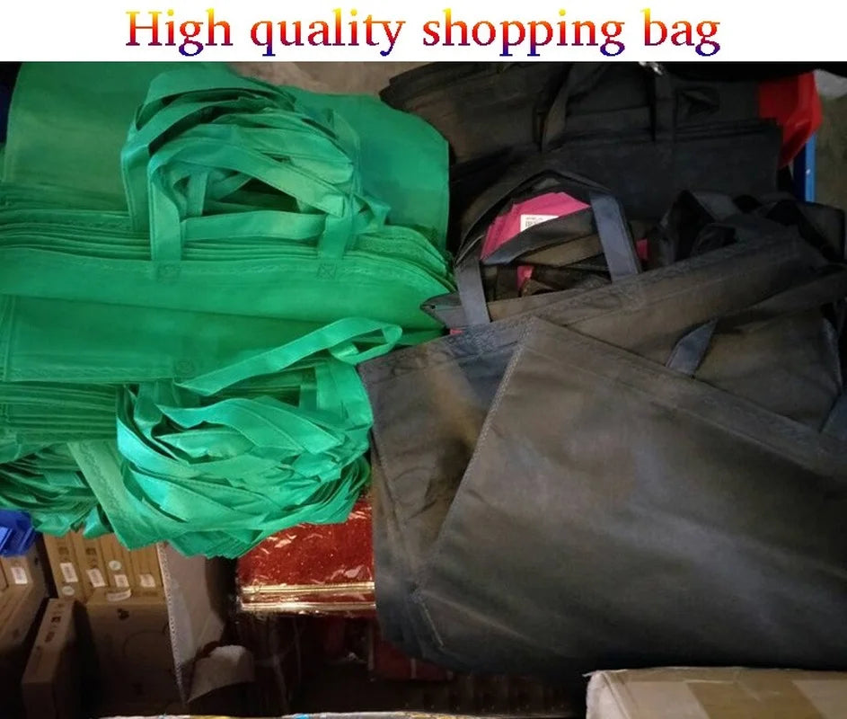 Large Capacity Women Handbags Foldable Shopping Bags Reusable