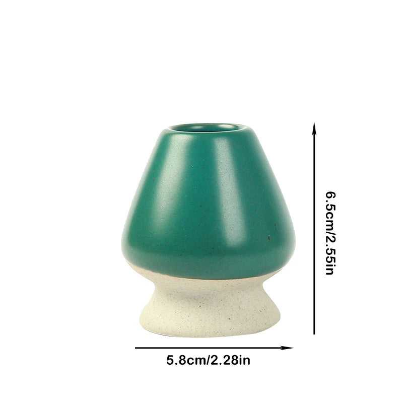 Ceramic Matcha Green Tea Chasen Holder Stand