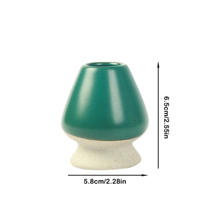 Ceramic Matcha Green Tea Chasen Holder Stand