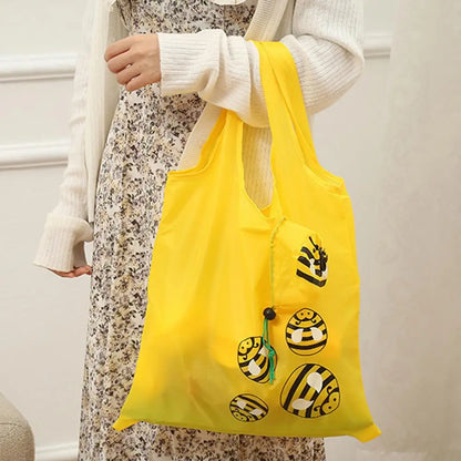 Shopping Bags Foldable Heavy Duty Washable Shopping Tote Eco-friendly