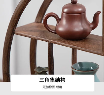 Cup Tray Gongfu Tea Tray Chicken Winged Wood